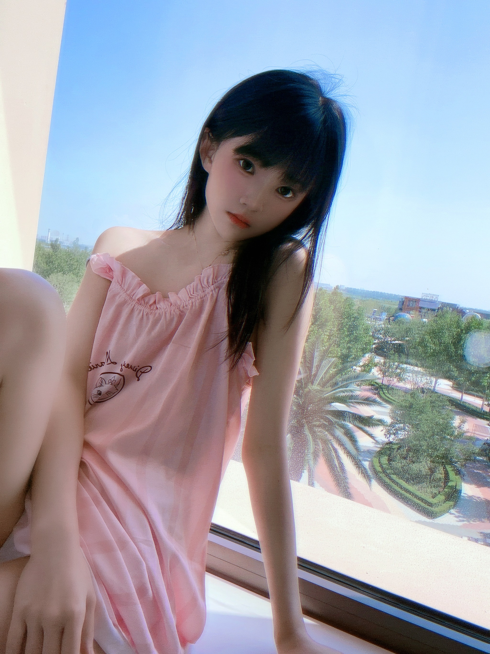 图片[1]-桜桃喵 – NO.165 粉猫猫[17P]-XikXak